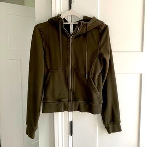 Lululemon olive hoodie